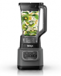 Ninja Licuadora BE200LAA, 2.13 Litros, 1000W, 3 Velocidades, Gris 