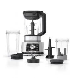 Ninja Licuadora SS351, 2 Litros, 1100W, 11 Velocidades, Gris 