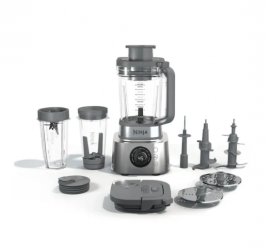 Ninja Licuadora Foodi Ultimate System SS401, 2 Litros, 1.200W, 7 Velocidades, Gris 