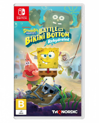 Spongebob Squarepants Battle for Bikini Bottom Rehydrated, Nintendo Switch 