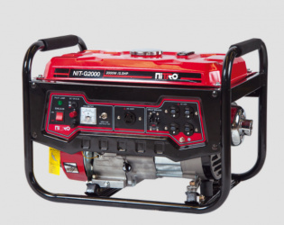Nitro Generador de Gasolina NIT-G2000, 2200W, 120V, 15 Litros, Negro/Rojo 