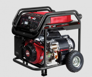 Nitro Generador de Gasolina NIT-G6500E, 6500W, 110V, 30 Litros, Negro/Rojo 