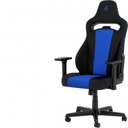 Nitro Concepts Silla Gamer E250, hasta 125kg, Negro/Azul 