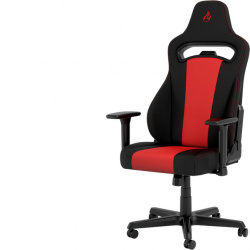 Nitro Concepts Silla Gamer E250, hasta 125kg, Negro/Rojo 