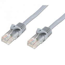 Nitrotel Cable Patch Cat5e UTP RJ-45 Macho - RJ-45 Macho, 2.1 Metros, Gris 