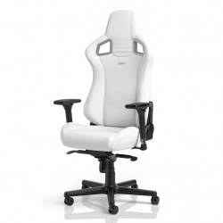 Noblechair Silla Gamer EPIC, hasta 120kg, Blanco 