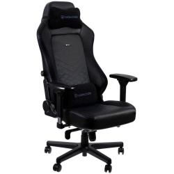 Noblechairs Silla Gamer Hero, hasta 150kg, Negro/Azul 