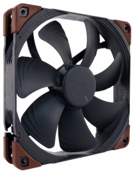 Ventilador Noctua NF-A14, 140mm, 2000RPM, Negro/Café 