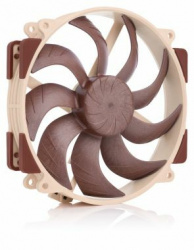 Ventilador Noctua NF-A14 X25R G2 PWM, 140mm, 1500RPM, Beige/Café  