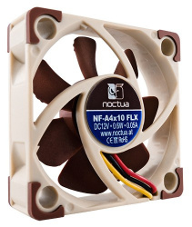 Ventilador Noctua NF-A4X10 FLX, 40mm, 4500RPM, Café 