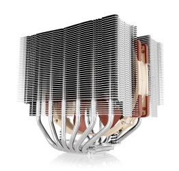 Disipador CPU Noctua NH-D15S, 140mm, hasta 1500RPM, Café/Plata  
