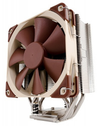Disipador CPU Noctua NH-U12S, 120mm, hasta 1500RPM, Café/Plata  