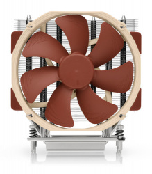 Disipador CPU Noctua NH-U14S TR4-SP3, 140mm, hasta 1500RPM, Café/Plata  