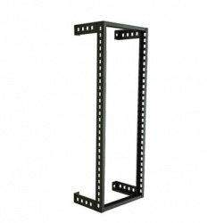 North System Rack de Pared de Acero, 19'', 10UR, hasta 200kg, Negro Liso 