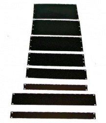 North System Panel de Ciego de 19'', 6U, Negro 