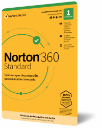 Norton 360 Standard/Internet Security, 1 Usuario, 1 Año, Windows/Mac ― Producto Digital Descargable 
