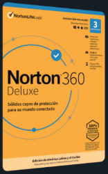 Norton 360 Deluxe Total Security, 5 Dispositivos, 2 Años, Windows/Mac/Android/iOS ― Producto Digital Descargable 