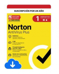 Norton Lifelock PLUS, 1 Licencia, 1 Año, Windows/Mac ― Producto Digital Descargable 