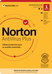 Norton AntiVirus Plus, 1 Dispositivo, 1 Año, Windows/Mac 