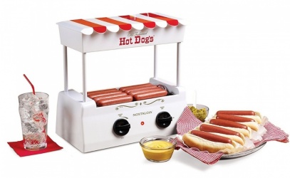 Nostalgia Maquina de Hot Dogs HDR565, Blanco 