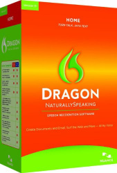 Nuance Dragon NaturallySpeaking 11.0 Home Español, Windows, Caja 