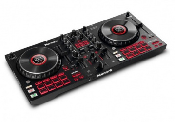 Numark Controlador DJ Mixtrack Platinum FX, 4 Canales, Negro 