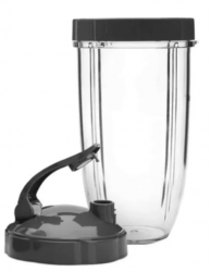 Nutribullet Vaso Deluxe 900, 0.71 Litros, 900 W, 1 Velocidad, Negro 