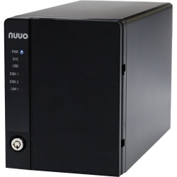 NUUO NVR de 4 Canales Mini2 para 2 Discos Duros, máx. 6TB, 2 Puertos USB 2.0, 1 Puerto RJ-45, Negro 