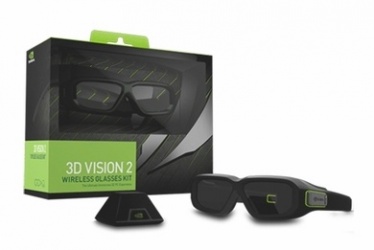 NVIDIA Kit 3D Vision 2, USB 2.0, Inalámbrico, USB 2.0, Negro 