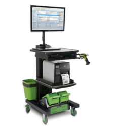 Nwc Estación de Trabajo de Pie y Sentado NB300NU2, hasta 20kg, para Monitor de 30