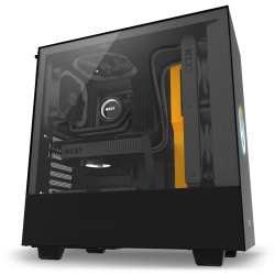 Gabinete NZXT H500 Overwatch con Ventana, Midi-Tower, ATX/Micro-ATX/Mini-ITX, USB 3.0, sin Fuente, Negro 