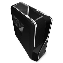 Gabinete NZXT Phantom 410 con Ventana, Midi-Tower, ATX/Micro-ATX/Mini-ITX, USB 2.0/3.0, sin Fuente, Negro/Blanco 