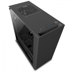 Gabinete NZXT 340 Elite con Ventana, Midi-Tower, ATX/Micro-ATX/Mini-ATX, USB 2.0/3.0, sin Fuente, Negro 