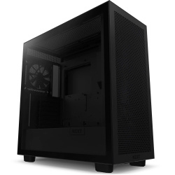 Gabinete NZXT H7 Flow, Midi-Tower, ATX/EATX/Micro-ATX/Mini-ITX, USB 3.0, sin Fuente, 2 Ventiladores Instalados, Negro  