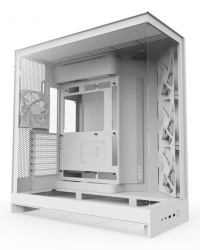 Gabinete NZXT H9 Flow, Midi-Tower, ATX/EATX/Micro-ATX/Mini-ITX, USB 3.0, sin Fuente, 1 Ventilador Instalado, Blanco 