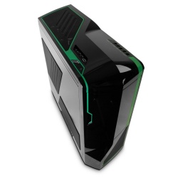 Gabinete NZXT Phantom, Full-Tower, ATX/EATX/micro-ATX, USB 2.0, sin Fuente, Negro/Verde 