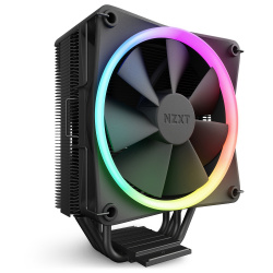 Disipador CPU NZXT T120 RGB, 120mm, hasta 1800RPM, Negro  