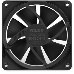 Ventilador NZXT F120 RGB, 120mm, 1800RPM, RGB, Negro  