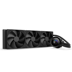 NZXT Kraken Plus 360 Enfriamiento Líquido para CPU, 3x 120mm, hasta 2000RPM, Negro 