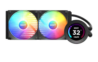NZXT Kraken Elite 240 RGB Enfriamiento Líquido para CPU, 2x 120mm, 500 - 1500RPM, Negro 