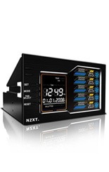 NZXT Sentry LX LCD, Controlador de Ventilador, Dual 5.25'' 