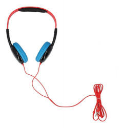 OEM Audífonos para Niños SY-KID, Alámbrico, 1.2 Metros, 3.5mm, Negro/Azul/Rojo 