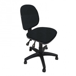 OFIK Silla sin Brazos 279-MN01, Respaldo Ajustable, Negro 