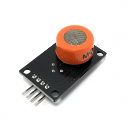 Oky Sensor de Gas MQ-3 para Placas de Desarrollo OS-03325, 10 - 1000PPM, 5V 