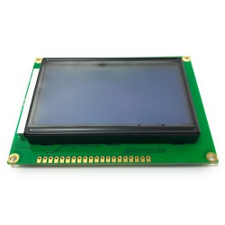 Oky Pantalla LCD para Placas de Desarrollo Arduino OS-04001, 128 x 64 Puntos, Fondo Azul 