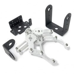 OKY Pinza Robótica OS-06016, 2° Libertad, Aluminio 