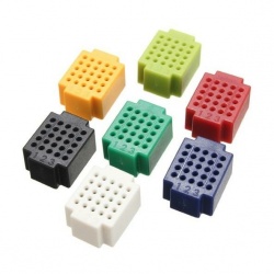 Oky Kit de Micro Protoboards P3-00039, 25 Puntos, Multicolor, 7 Piezas 