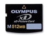 Memoria Flash Olympus, Tarjeta de imagen xD, 512MB 
