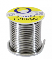 Omega Solder Rollo de Soldadura O1 ZP106004, Estaño/Plomo, 1 Pieza 