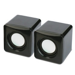 One Bocinas para Computadora EV-201, Alámbrico, 2.0, 3W RMS, USB 2.0, Negro 